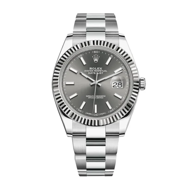 Rolex Datejust Grey Dial Replica
