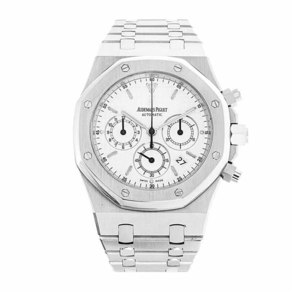 audemars-piguet-royal-oak-chronograph-white-replica-1.jpg Audemars Piguet Royal Oak Chronograph 26300ST.OO.1110ST.05 Replica