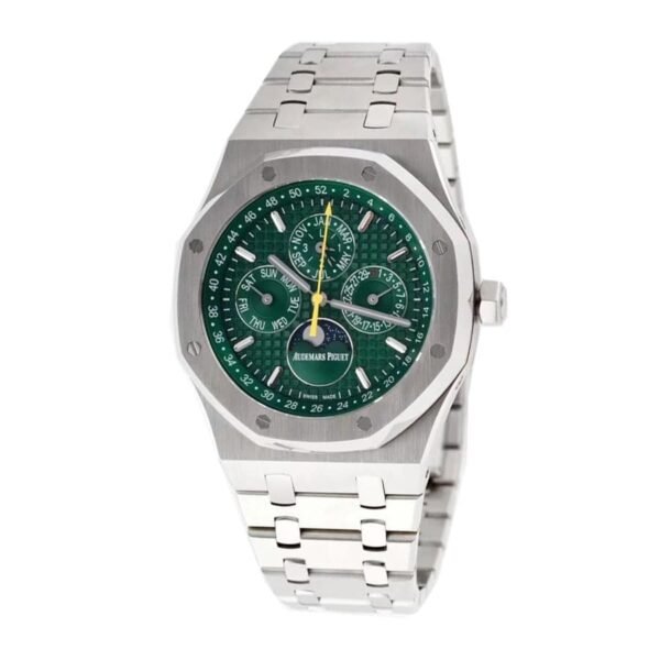 audemars-piguet-royal-oak-offshore-chronograph-green-dial-26574st-oo-26606st-03-multifunctional-series.jpg Audemars Piguet Royal Oak Perpetual Calendar 26574ST.OO.26606ST.03 Replica