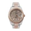 Rolex Datejust Two Tone Jubilee Fully Iced Out 126303 Replica