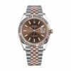 Rolex Datejust 126331 Everose Gold Automatic Chocolate Dial Jubilee Replica