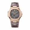 Patek Philippe Nautilus Gold Leather Replica