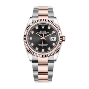 rolex-datejust-126231-36mm-rose-gold-everose-gold-diamond-dial.jpg Rolex Datejust 126231 Black With Diamond Dial Replica