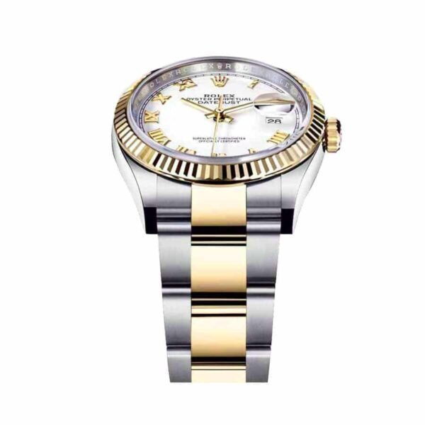 rolex-datejust-126231lc-steel-yellow-gold-automatic-white-dial-oyster-replica2.jpg Rolex Datejust White Roman Replica