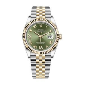 rolex-datejust-126283rbr-36mm-yellow-gold-steel-green-dial.jpg Rolex Datejust 126283RBR Green Roman Dial Replica