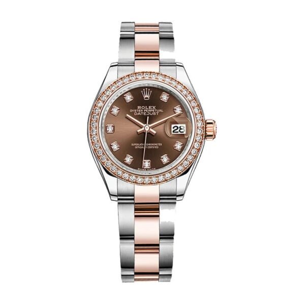 rolex-datejust-28mm-279381rbr-steel-everose-gold-diamond-automatic-chocolate-with-diamond-dial.jpg Rolex Datejust 279381RBR Gold Replica