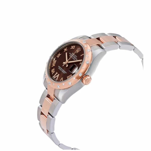 rolex-datejust-chocolate-roman-numeral-diamond-oyster-replica.jpg Rolex 178341 Replica