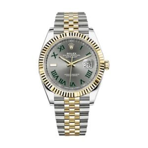 rolex-datejust-steel-yellow-gold-automatic-grey-dial-jubilee-replica6.jpg Rolex Datejust 126233 Wimbledon Replica