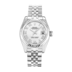 rolex-datejust-white-roman-numeral-replica-179174.jpg Rolex Datejust 179174 White Roman Numeral Dial Replica