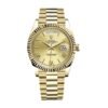 Rolex Day-Date II 228238-0007 KW Yellow Gold Champagne Dial Replica