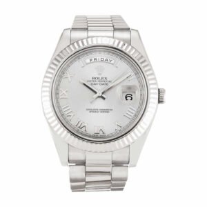 Rolex Day-Date 218239-0041 V6 White Roman Dial Replica