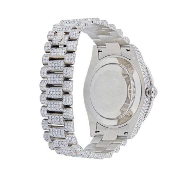 rolex-day-date-president-white-gold-diamond-218239-black-dial-iced-out-replica.jpg Rolex Day-Date 218239 Fully Iced Out Replica