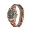 rolex-daydate-228235-replica-2.jpg Rolex Day-Date Rose Gold President Green Roman Dial 228235 Replica