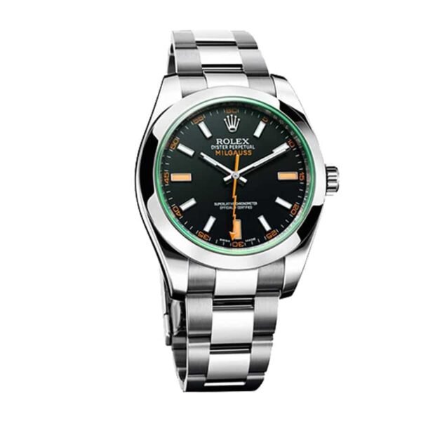 rolex-milgauss-black-dial-green-crystal-m116400gv-0001.jpg Rolex Milgauss Black Dial Green Crystal M116400GV-0001 Oyster Replica