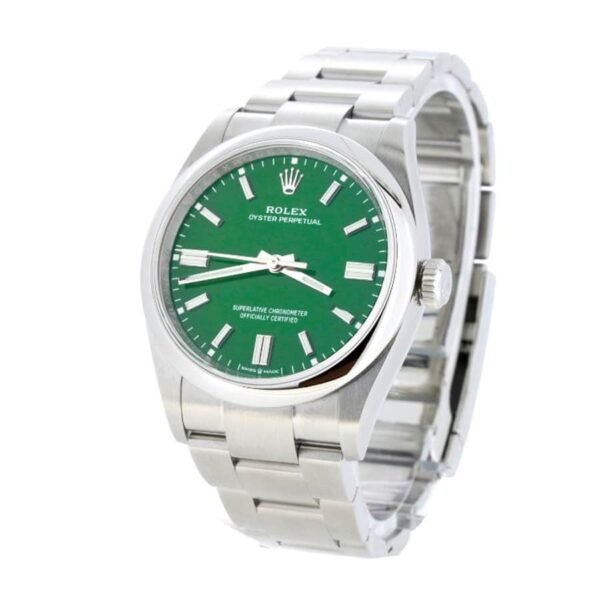 rolex-oyster-perpetual-green-dial-126000.jpg Rolex Oyster Perpetual Green Dial 126000-0005 Replica