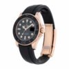 Rolex Yacht-Master 40 116655 SATS Rose Gold Automatic Rubber Black Dial Replica