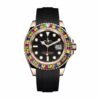 rolex-yachtmaster-rubber-strap-replica.jpg Rolex Perpetual Yacht-Master Gem-Set Bezel 116695 SATS Replica
